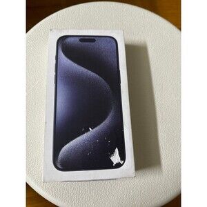 iphone 15 pro max titanium blue phone box